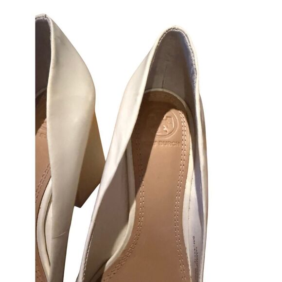 NWT Tory Burch Addison High Block Heel Pumps Sz. 5.5 - Picture 4 of 10